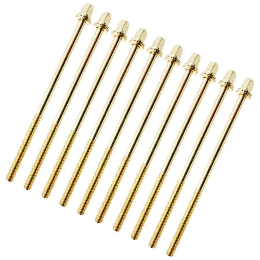 Spannschraube 110mm Gold Mit Unterlegscheibe - Gewinde 7/32" (X10)
