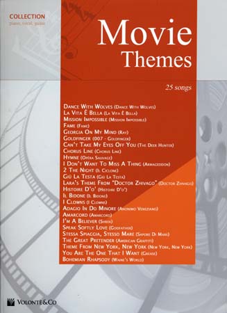 Sammlung von Filmthemen 25 Songs - PVG