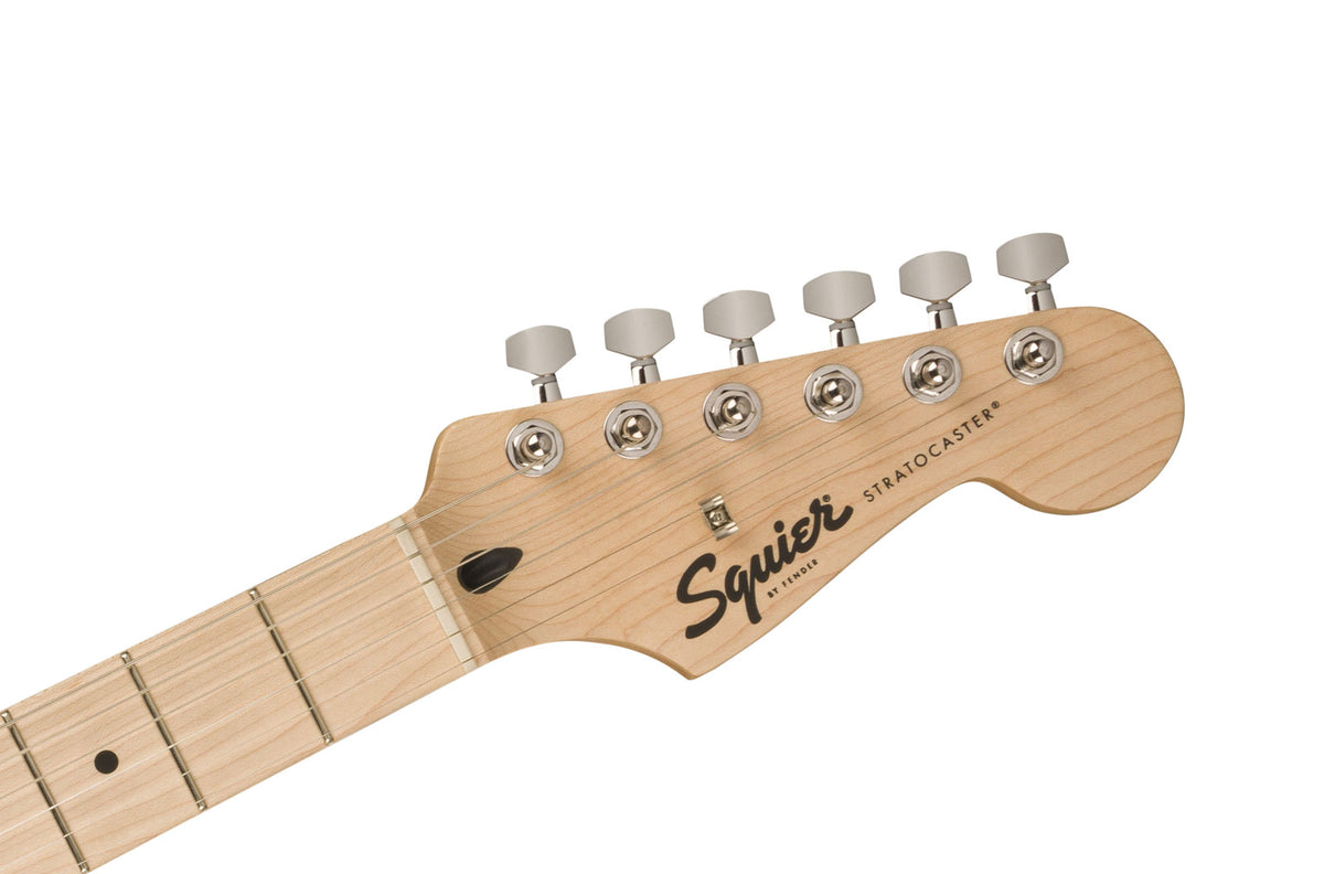Stratocaster HSS Sonic MN Schwarz