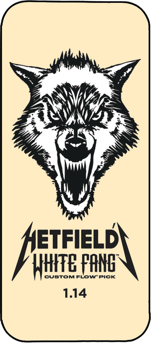 Dunlop 6 x 1,14mm Hetfield's White Fang Dose