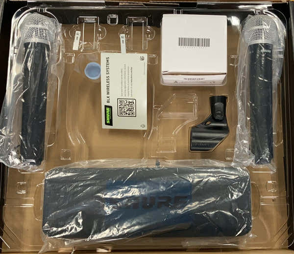 Shure BLX288E-PG58-M17 - B-Ware