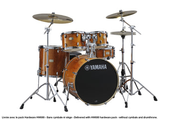 STAGE CUSTOM BIRCH - STANDARD - HONEY AMBER + PACK HARDWARE HW680W