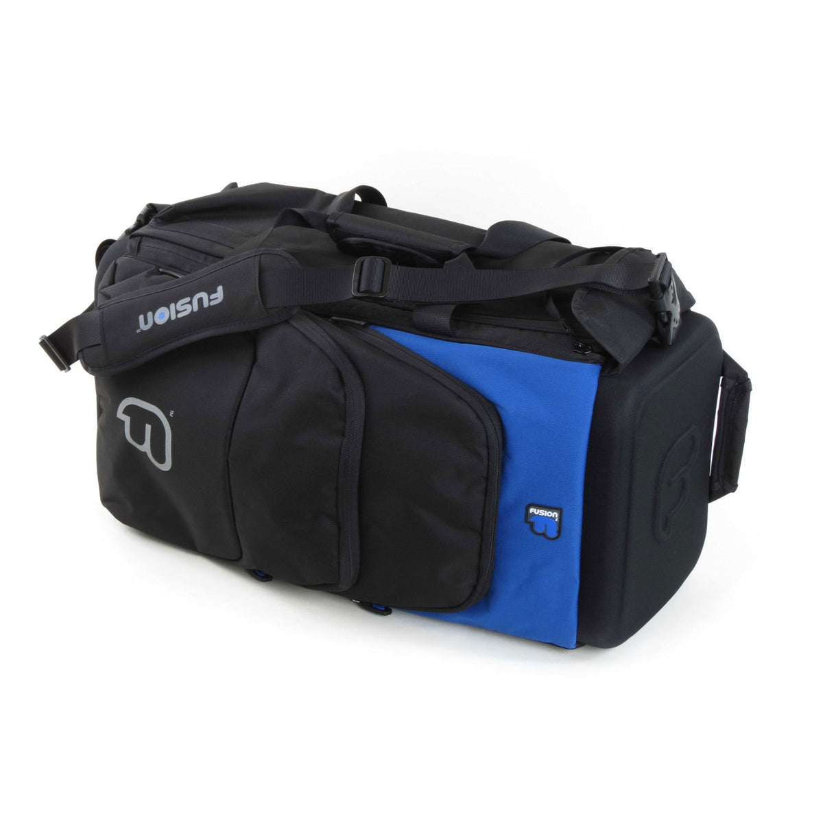 Premium Black/Blue Triple Trumpet Case