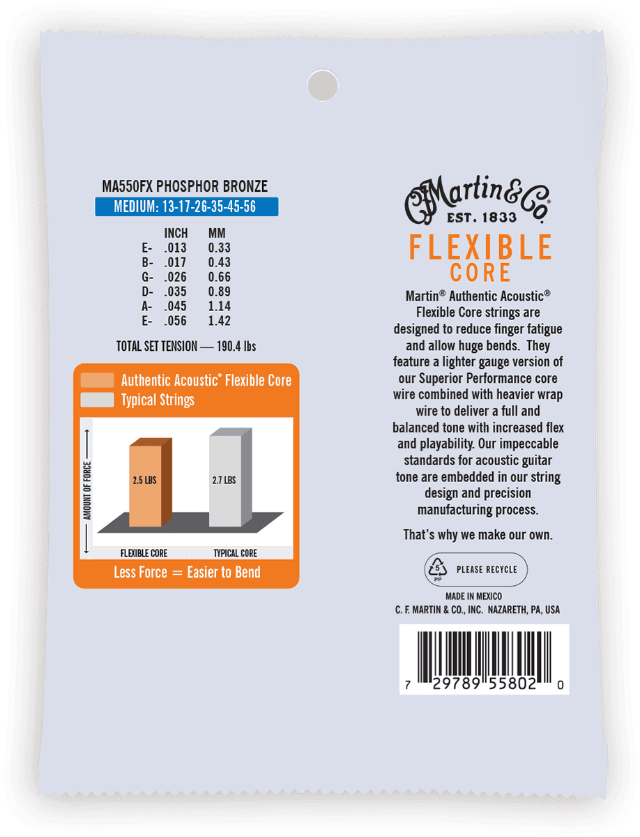 MA550FX FLEXIBLE CORE PH. BRONZE MEDIUM 13-56