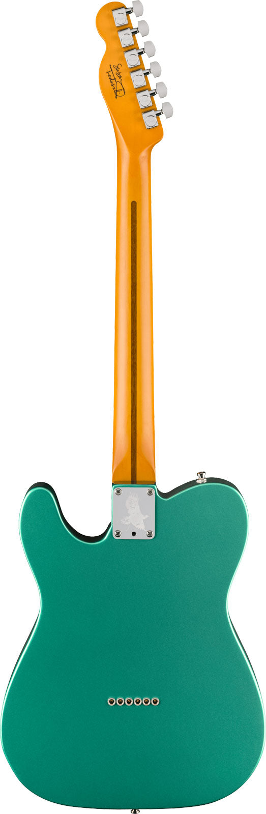 Telecaster Signatur Susan Tedeschi RW Gealtertes Caribbean Mist