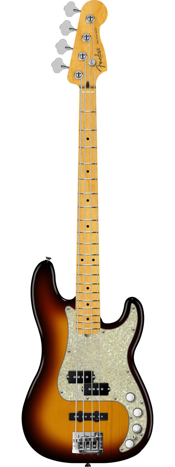 Precision Bass Active Player II Modified MN 3-Farben-Sunburst