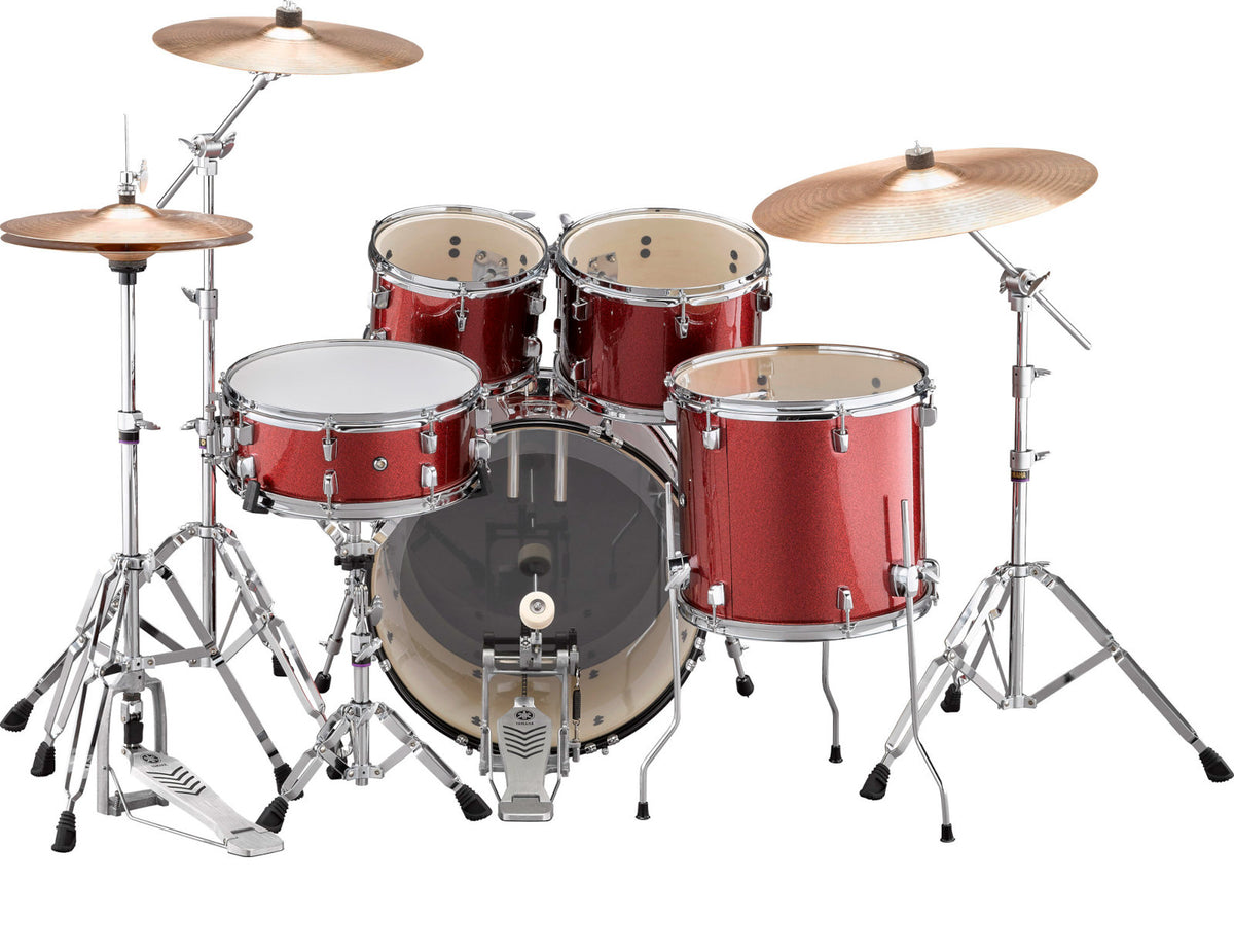 Rydeen 20 Burgunderroter Glitzer + HW680W + Paiste 101