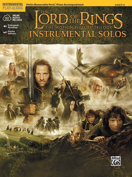 SHORE HOWARD - LORD OF THE RINGS + CD - VIOLIN AND PIANO