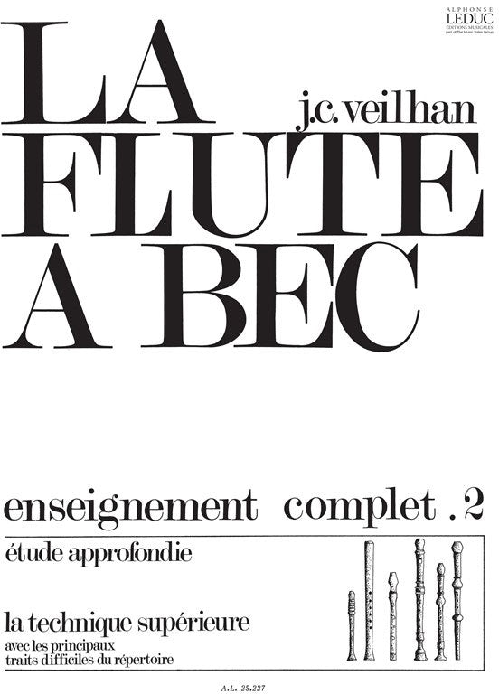 Leduc La flûte à bec Vol. 2