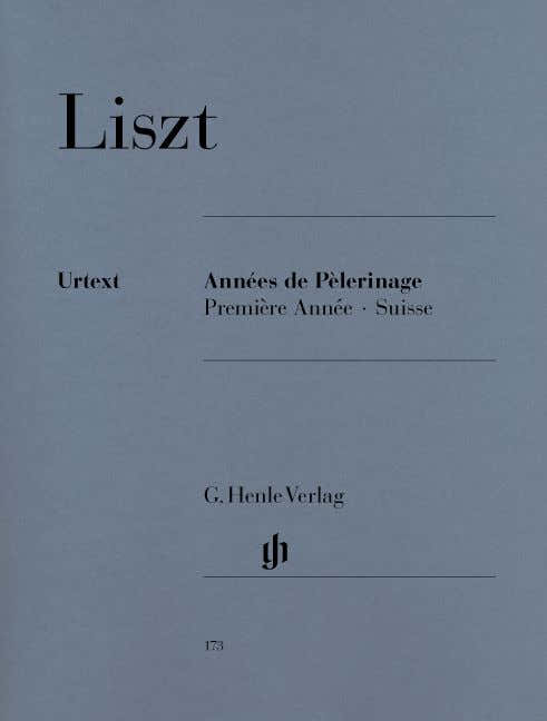 Liszt F. - Annees De Pelerinage Premiere Annee - Suisse