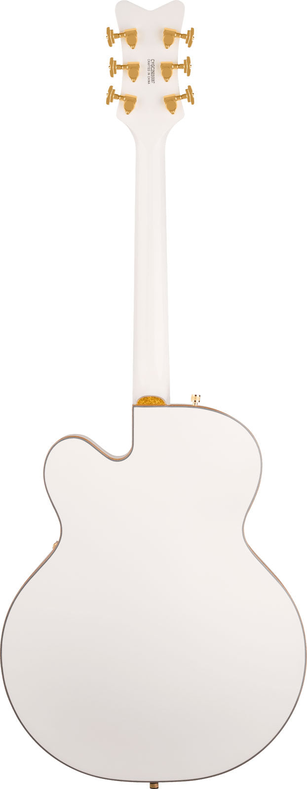 Synchromatic Falcon Hollowbody Single-Cut mit Bigsby EBO Snowcrest Weiß