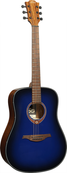 Tramontane T-Blue-D Dreadnought Blau Burst