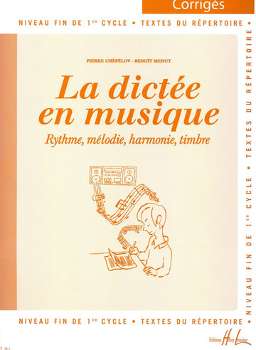 Chepelov P. / Menut B. - La Dictee En Musique Vol.3 - Corrige