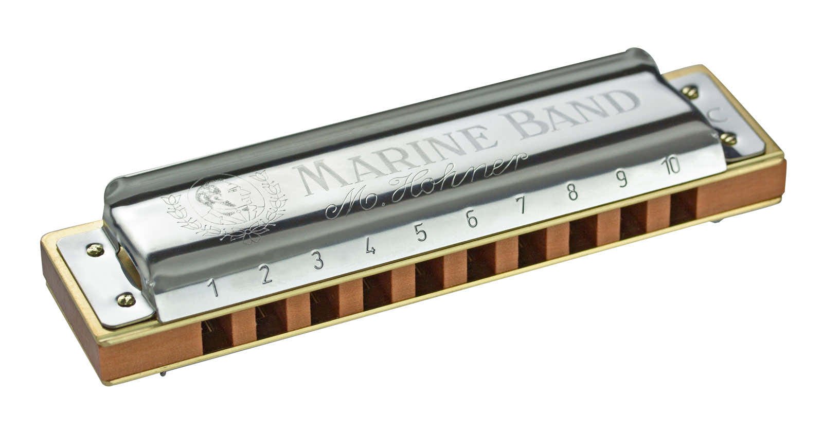 DIATONISCHEN 1896/20 MARINE BAND 10 LOCHER AB LAB