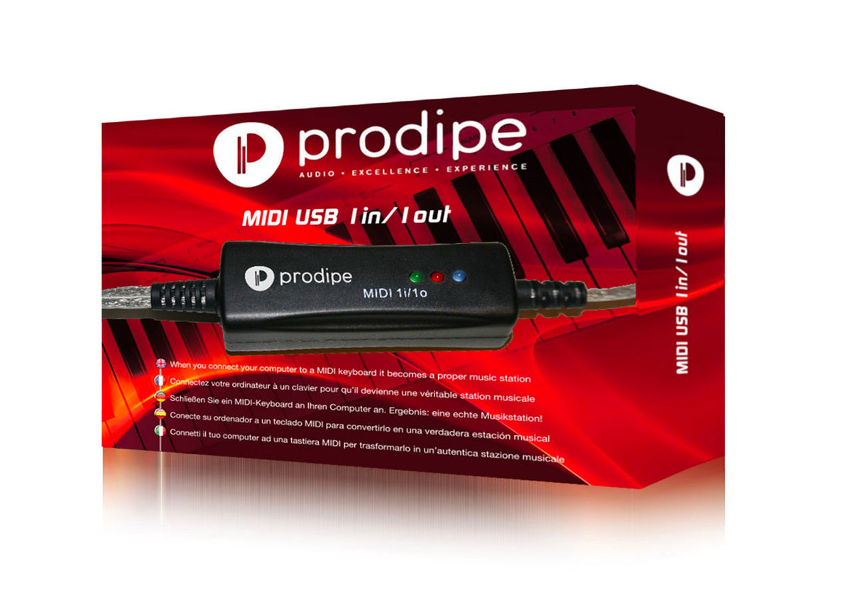 MIDI-USB Ein-/Ausgang