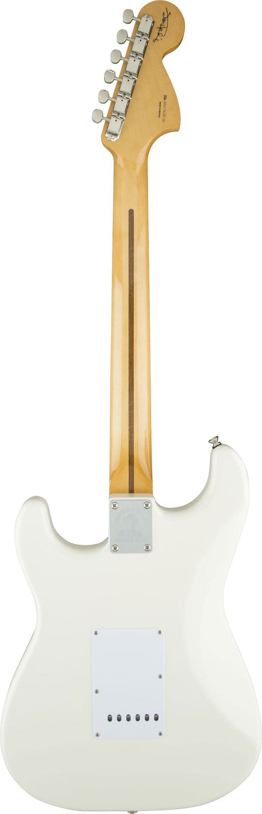 Stratocaster Signatur Jimi Hendrix MN Olympisches Weiß