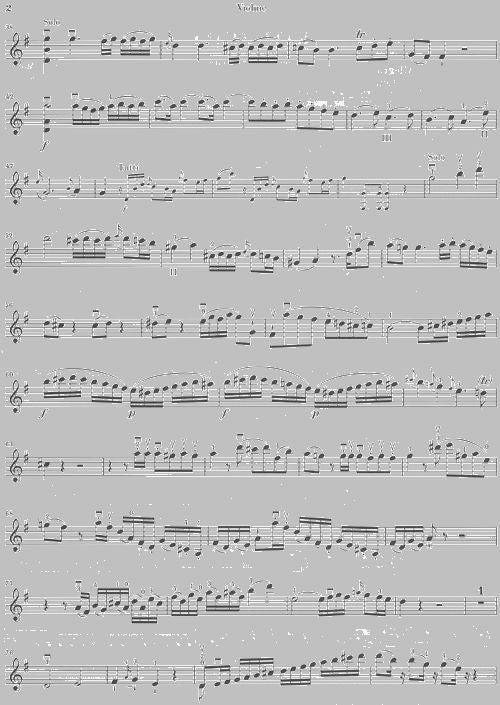 Mozart W.a. - Violinkonzert Nr. 3 G-Dur K. 216