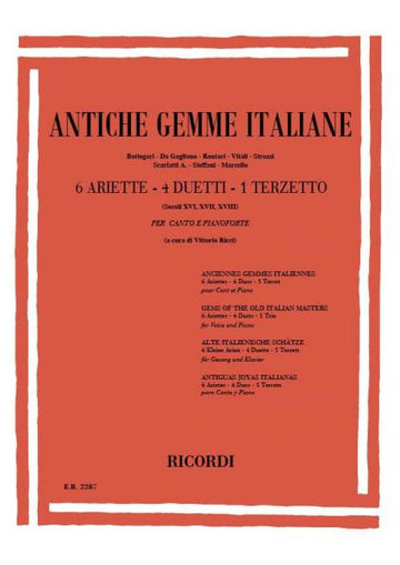 Antiche Gemme Italiane - Gesang und Klavier