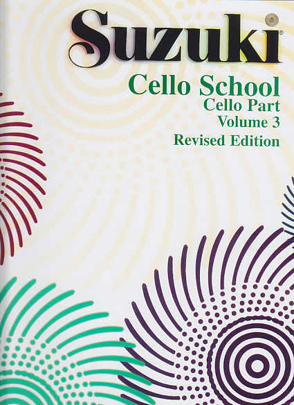 SUZUKI CELLO SCHOOL CELLO PART VOL.3