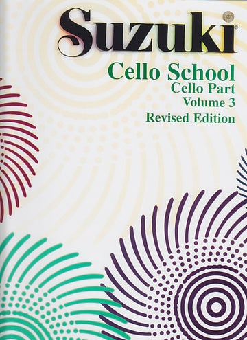 SUZUKI CELLO SCHOOL CELLO PART VOL.3