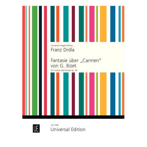 Drdla - Fantasia On "carmen" By G. Bizet Op. 66 - Violon et Piano