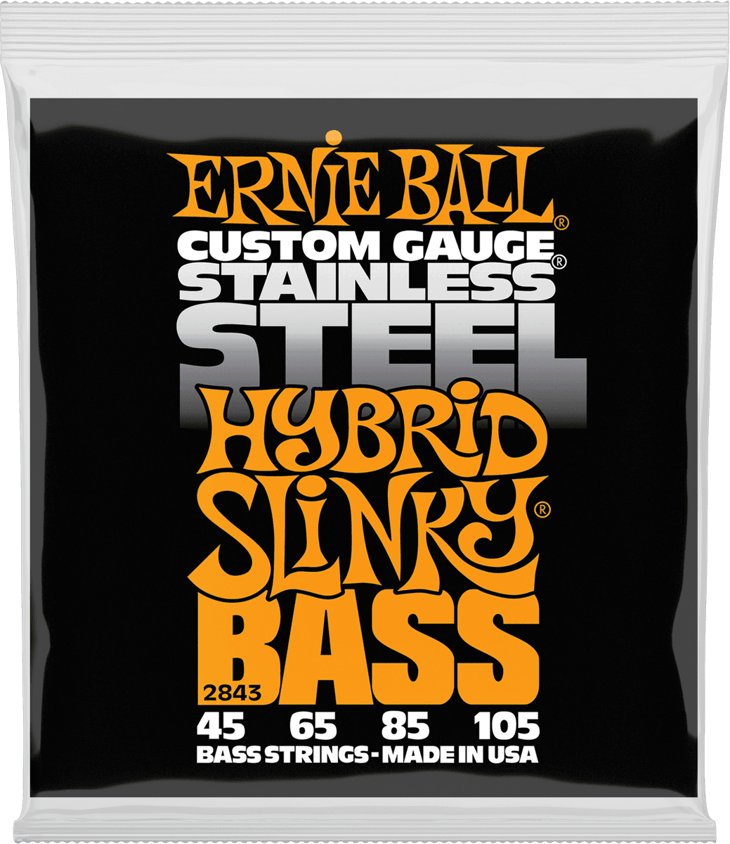 HYBRID SLINKY BASS STAINLESS STEEL 45-105 2843