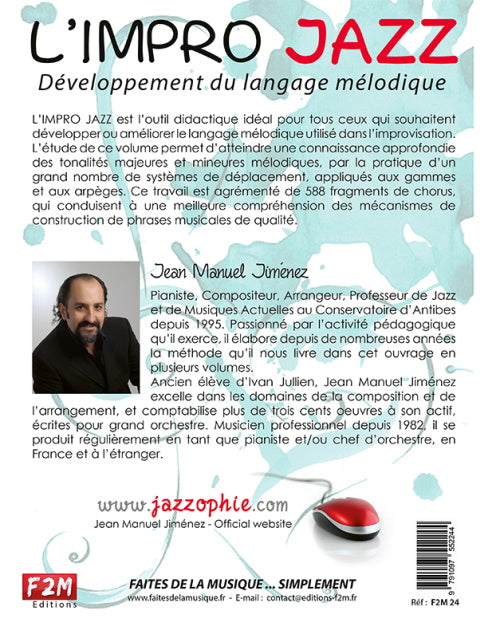 Jimenez JEAN-manuel - L'impro Jazz - Developpement Du Langage Melodique