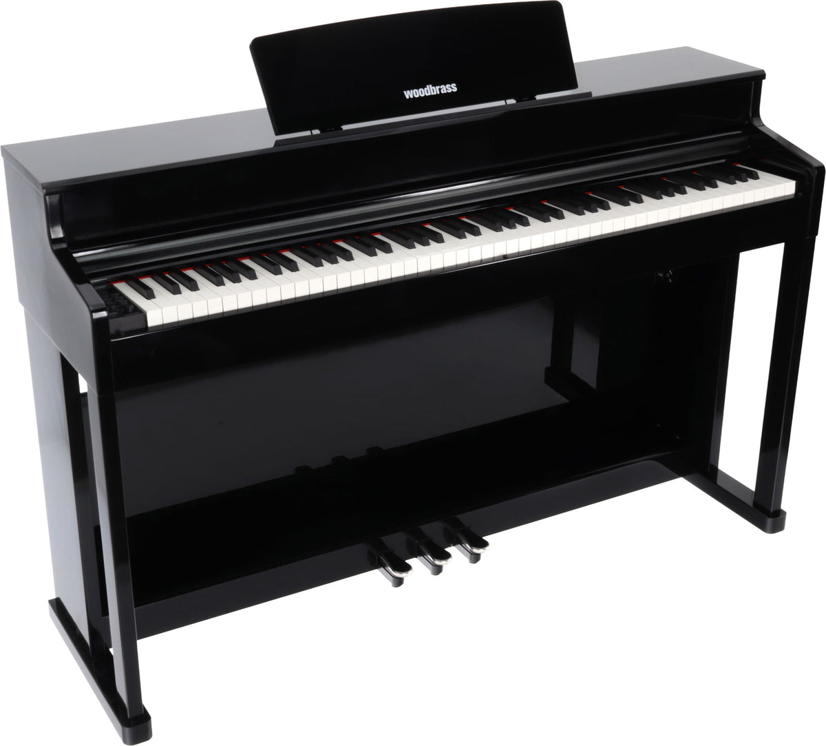 DP2 MK2 Set Schwarz + Klavierbank