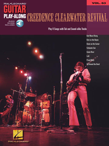 CREEDENCE CLEARWATER REVIVAL - GUITAR PLAY ALONG VOL.63 + AUDIO TRACKS - GUITAR TAB