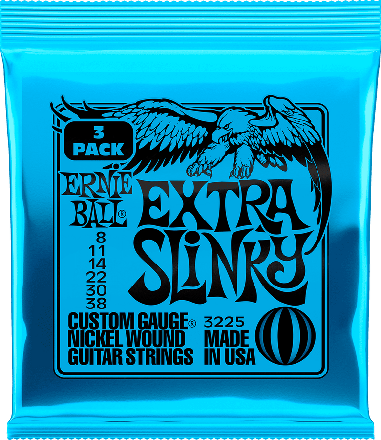 3225 Extra Slinky 8-38 3er-Pack