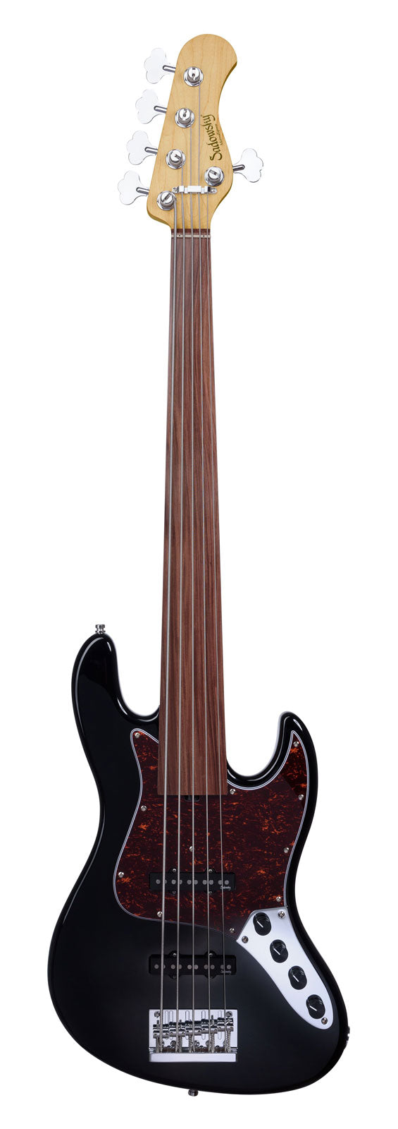 Metroexpress Standard Jj 5 Fretless - Black Pearl,Rosewood