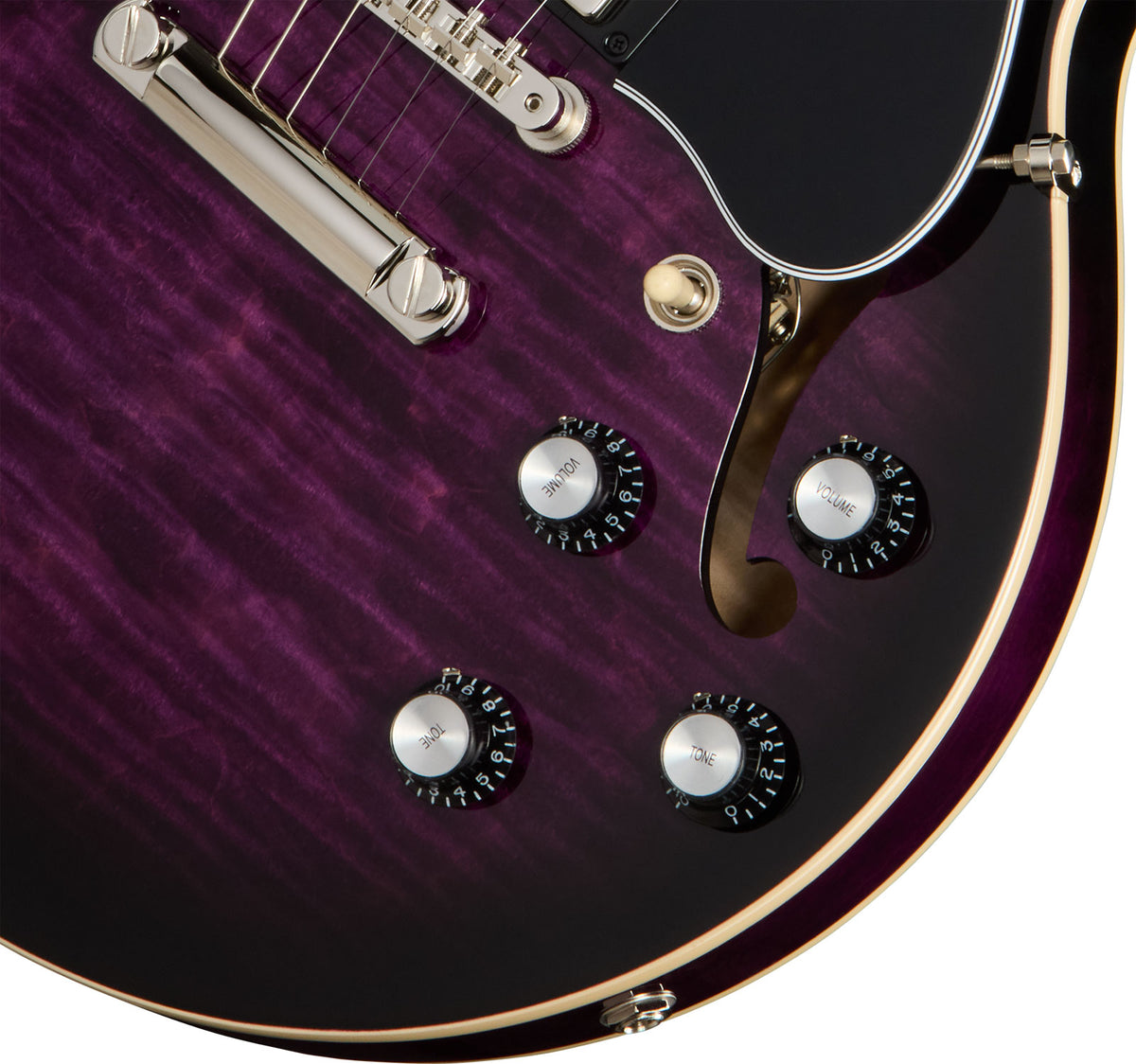 ES-339 Gemasert Dark Purple Burst Modern