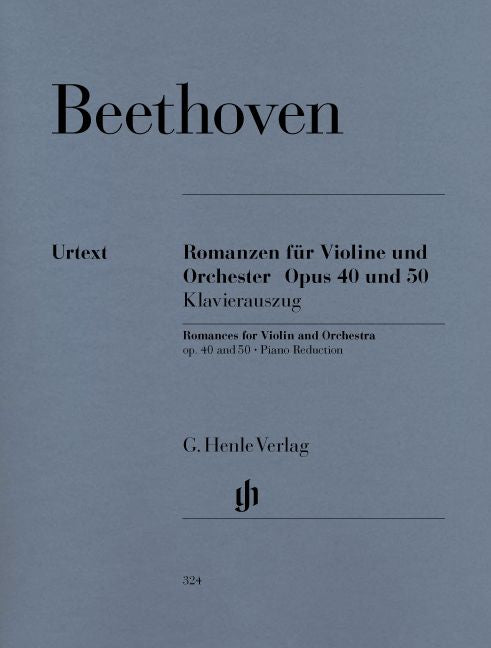 BEETHOVEN L.V. - ROMANCES FOR VIOLIN AND ORCHESTRA OP. 40 & 50 IN G AND F MAJOR
