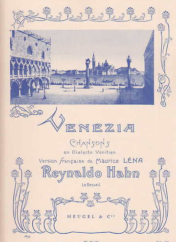 HAHN R. - VENEZIA - GESANG/KLAVIER