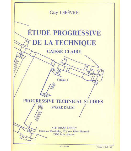 Lefevre G. - Progressive Studie der Technik Bd.1 - Kleine Trommel
