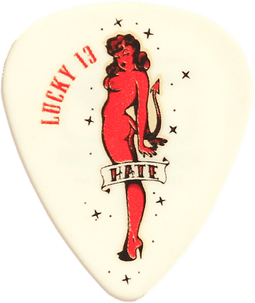 36 x 1,00mm Lucky 13 Series II Schwarz #8 Hate Girl