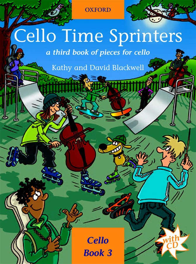 BLACKWELL KATHY & DAVID - CELLO TIME SPRINTERS + AUDIO ONLINE - CELLO