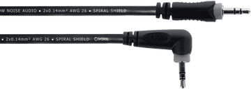 Stereo-Audiokabel Mini-Klinke Gerade /Abgewinkelt 50 CM