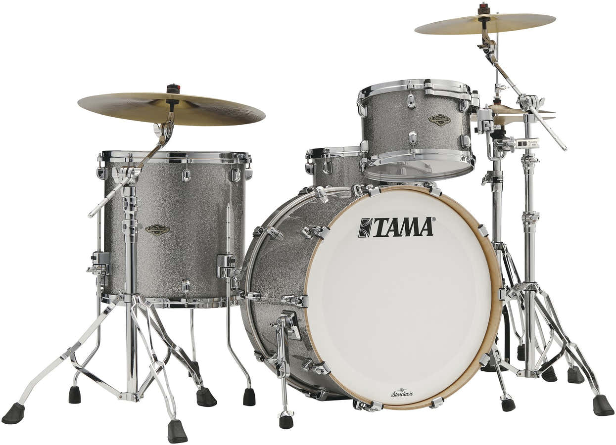 WBR32RZS-SSS - Starclassic Walnut/Birch Rock 22" Rauchiges Silber mit Glitzereffekt