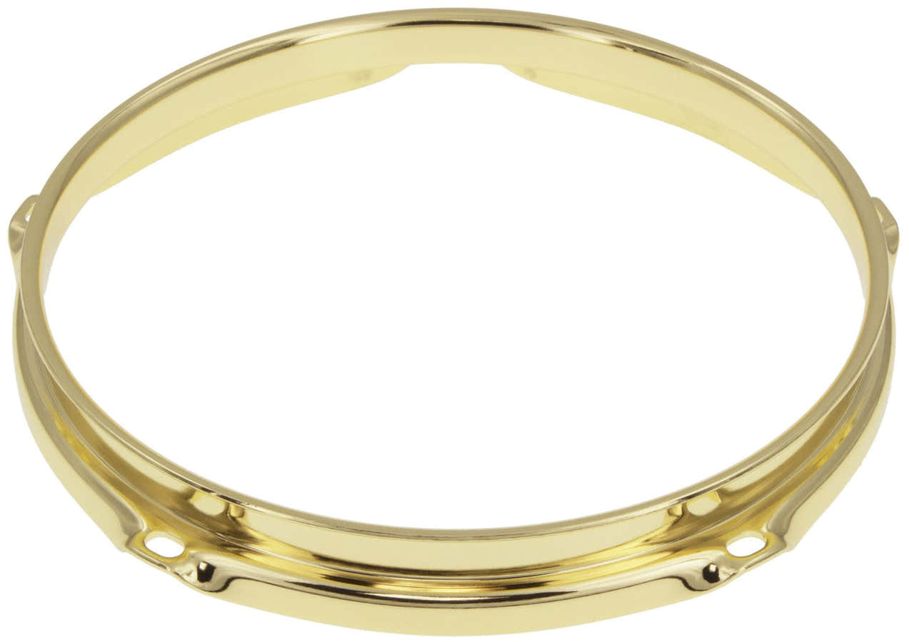 H23-8-5BR - Spannreifen 8" 5 Spannschrauben Goldfarben Super Triple Flange 2.3mm
