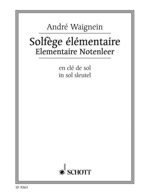 Elementarer Solfège