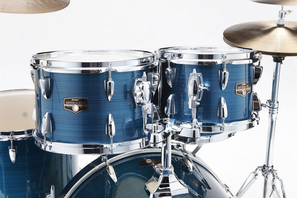 IMPERIALSTAR STUDIO 22 DRUM KIT HAIRLINE BLUE