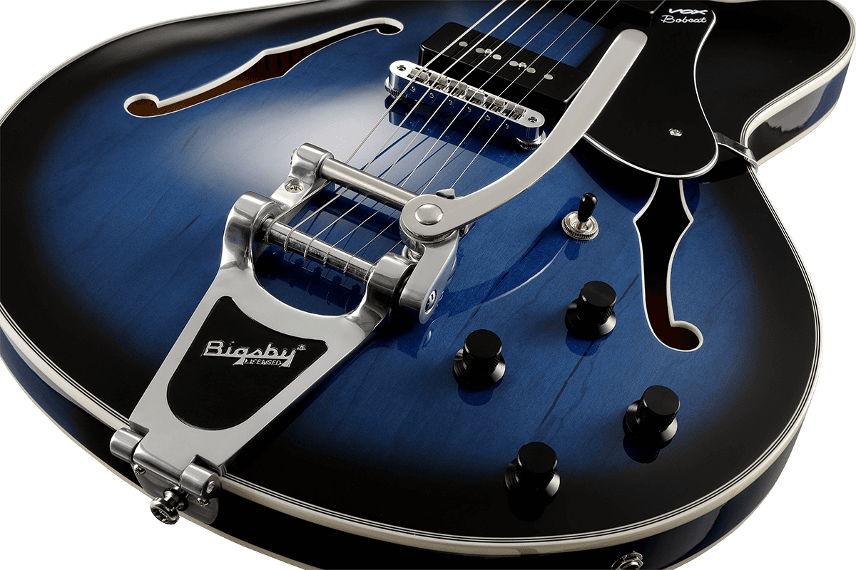 Bobcat V90 Bigsby Blue