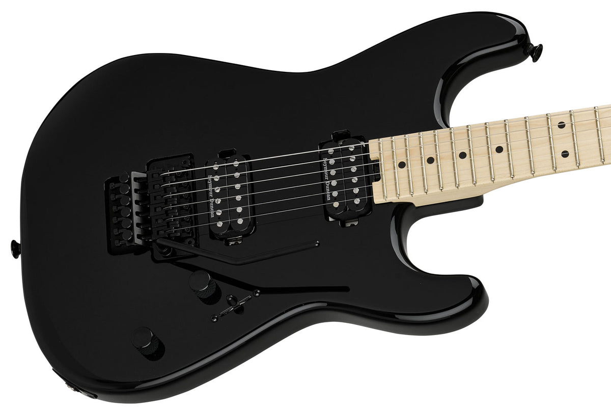 Pro-Mod San Dimas Style 1 HH FR MPL MN Hochglanz-Schwarz