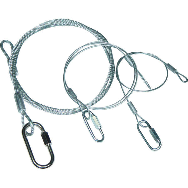 ADJ Sicherheitsseil 1.40 M Durchm.:3.2mm