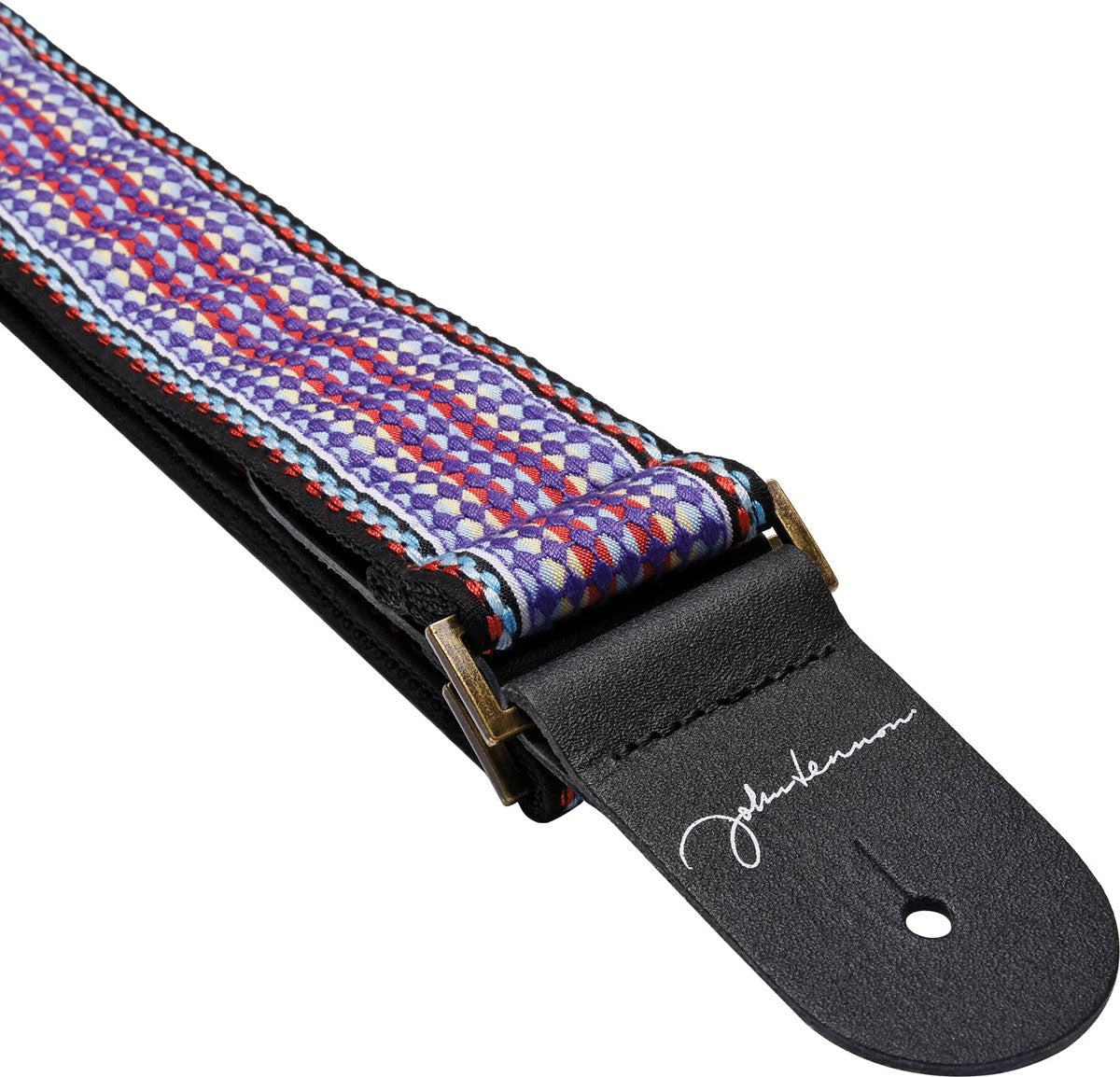 John Lennon Signature-Gurt Live in NYC Jacquard