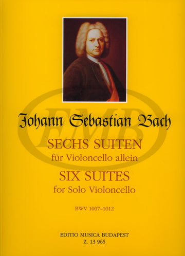 BACH - SIX SUITES BWV 1007-1012 - CELLO SOLO