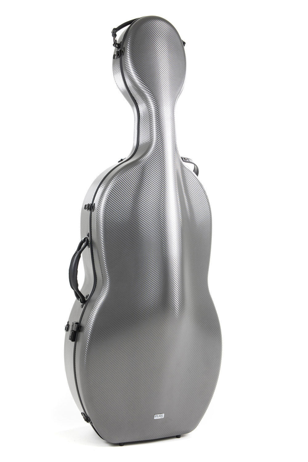 CELLO CASE POLYCARBONAT 4.6 4/4 GREY ROLLY