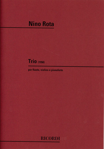 Rota N. - Trio - Flute Violon Et Piano