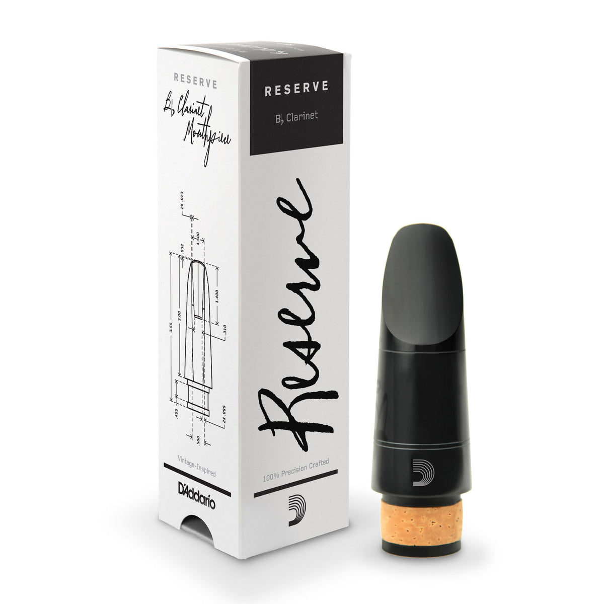 RESERVE BB-KLARINETTENMUNDSTCK MEDIUM OPEN FACING X25E